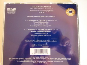 5cd Felix Weingartner 1927-1938 The first Recording Beethoven's Complete Symphonies - imagine 8