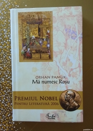 ORHAN PAMUK. Mă numesc Roșu. Volum DE COLECȚIE 
