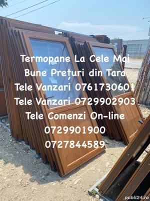 Usi termopan stejar auriu noi