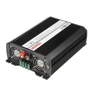 Invertor de tensiune, 1000W, 12V, cu  2 prize - imagine 3