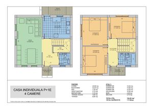 Casa individuala,4 camere, curte libera 250 mp,Family Villas Bragadiru - imagine 19