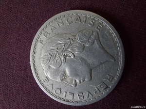 RF 5 franci 1945 Franța - imagine 2