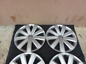 Capace Jante Tabla 16'' Originale Volkswagen BUNE ! - imagine 2