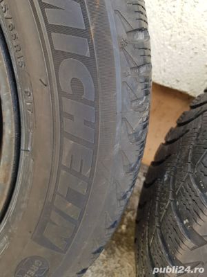 jante cu anvelope originale Touran 195/65/R15 5x112 Continental DOT 2020 Golf Touran Caddy Passat; - imagine 2