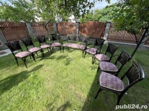 Set salon vintage - raritate - complet recondiționat - piese de artă - peste 120 ani