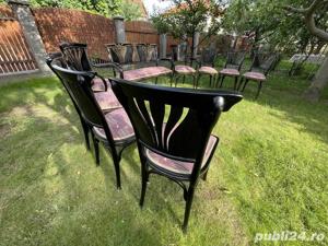 Set salon vintage - raritate - complet recondiționat - piese de artă - peste 120 ani - imagine 7