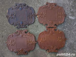 Ornamente decoratiuni furnir natural din lemn ornament lacuit pentru mobila,vintage ROMANIA