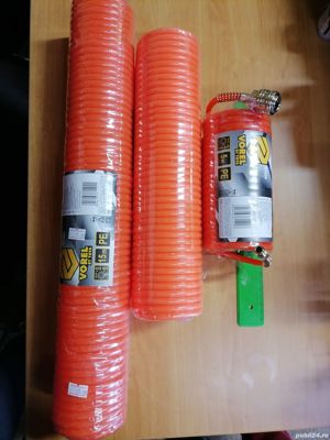 Tub  spiralat  cu  mufa pentru cuplaj  6X8 5 MTR - imagine 2