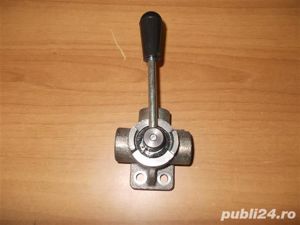 Deviator de flux hidraulic 3/8" 1/2 pentru directionarea fluxului hidraulic de la un circuit la - imagine 2