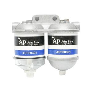 Baterie filtru combustibil dubla pentru Massey Ferguson, Perkins, Fiat, UTB OEM 2656804 - imagine 2