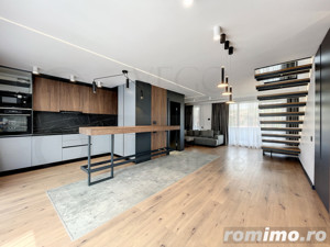 Penthouse pe 2 niveluri, 3 camere, 115 mp, garaj, zona Liberty Park - imagine 2