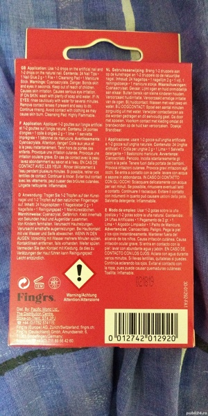 Tipsuri unghii false, nail kit, 24 buc+lipici+pila+batisor - imagine 10