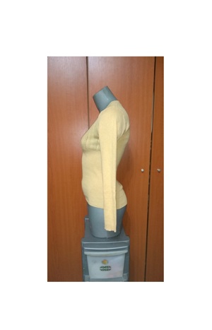 Bluza Miss Selfridge galbena din tricot cu maneci lungi, M - imagine 3