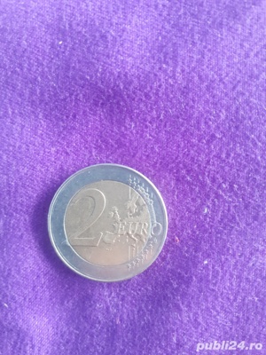 Monedă 2 Euro Anul 2009 Foarte Rară - imagine 2