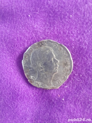 Monedă 100 Lei Anul 1943 Cu Chipul Lui Mihai Regele Romănilor - imagine 4