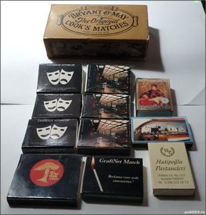 12 cutii de chibrituri pt colectionari + BONUS