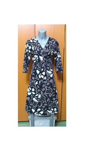 Rochie midi Epilogue UK, maneci 3/4 ,moderna, multicolora, M - imagine 5