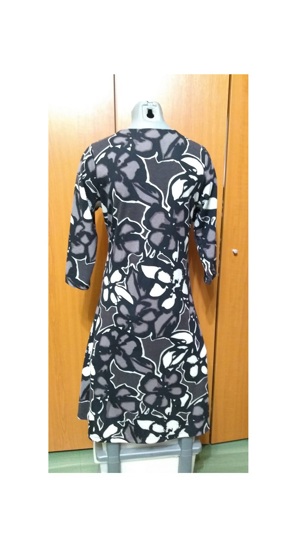 Rochie midi Epilogue UK, maneci 3/4 ,moderna, multicolora, M - imagine 4