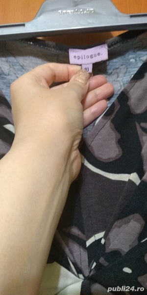 Rochie midi Epilogue UK, maneci 3/4 ,moderna, multicolora, M - imagine 8