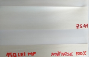 Rolete Zi Noapte Alb Din Matase Zebra Decor La Comanda ZS-41