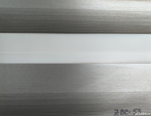 Rolete Zi Noapte Gri Din Matase Zebra Decor La Comanda ZBC-53