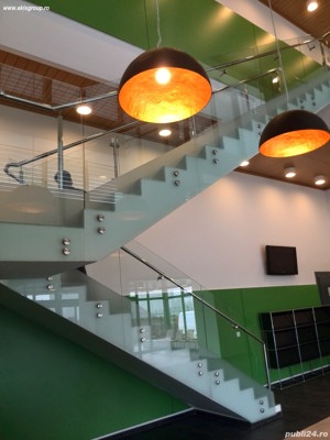 Balustrade cu sticla securizata - imagine 7