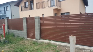 Porti si garduri lamelare, porti si garduri tip jaluzea - imagine 6