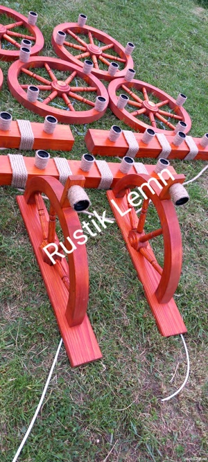 Lustre, candelabre rustice  - imagine 10