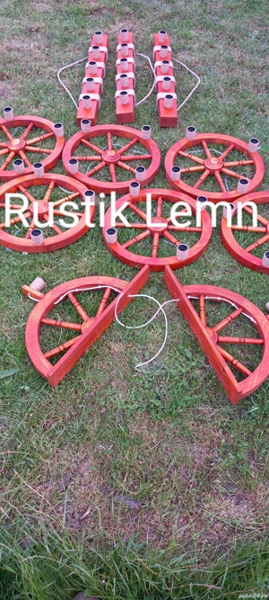 Lustre, candelabre rustice  - imagine 9