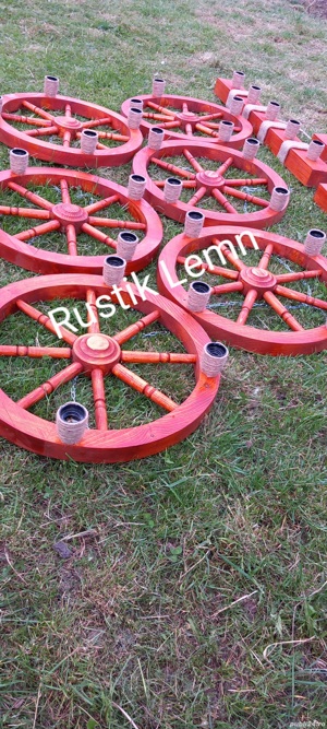 Lustre, candelabre rustice  - imagine 6