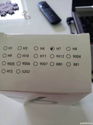 Leduri auto H7, noi - imagine 2