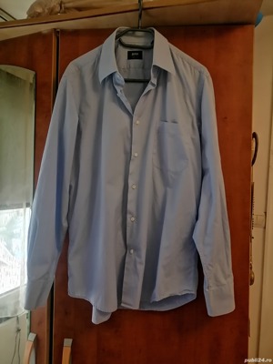 Hugo Boss Two Play camasa barbati masura 41 16 100% bumbac fin Italian - imagine 5
