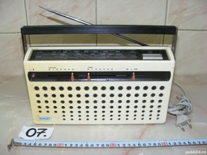 Radio vechi  ,,Philips RL-321 , anii 1970 (cod 07) 