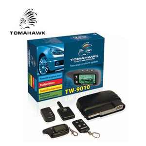 Alarma Auto Cu Pager TOMAHAWK TW 9010 Sistem De Securitate Cu Pornire De Motor! MONTAJ AUTORIZAT - imagine 2