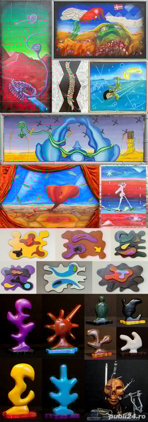 Artă, Pictură, Tablou, Plachete - 83 - 88 (c144) - imagine 10