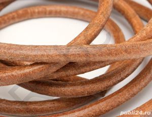 Curea rotunda, pt masina cusut, din PIELE NATURALA 182cm 5.2mm Singer Ileana etc - imagine 3