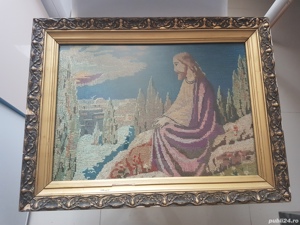 vând goblen foarte vechi 1920 - imagine 2