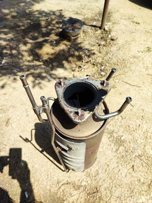 DPF Filtru Particule catalizator Iveco 2012 -2016 motor 3.0 d - imagine 3