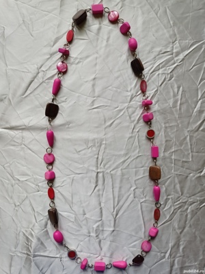 Colier din Africa lemn - imagine 2