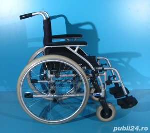 Scaun cu rotile din aluminiu Drive / latime sezut 48 cm - imagine 4