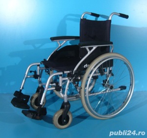 Scaun cu rotile din aluminiu Drive / latime sezut 48 cm