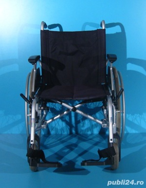 Scaun cu rotile din aluminiu Drive / latime sezut 48 cm - imagine 2