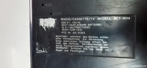Radio Casetofon cu Televizor  IPS RCT-3014 Boombox  - imagine 7