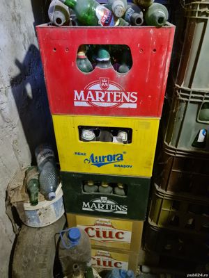 Navete de bere, suc cu sticle, diverse marci si dimensiuni. - imagine 2