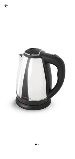 Cana(fierbător) electrica din otel inoxidabil, putere maxima1800W,capacitate1.8L,oprire automata,no - imagine 3