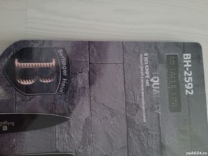 Vand Set 6 cutite Berlinger Haus BH-2592 Metalic Rose Gold, NOU, 79 Lei - imagine 5