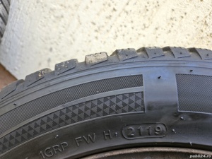 jante 205/55/R16 M+S DOT 2019 cu anvelope pentru VW Golf Passat Touran Caddy Tiguan etc;  - imagine 6