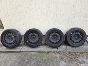 jante 205/55/R16 M+S DOT 2019 cu anvelope pentru VW Golf Passat Touran Caddy Tiguan etc;  - imagine 8