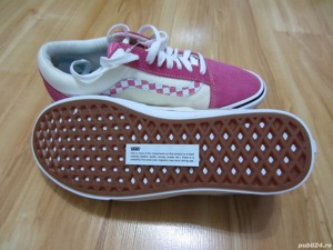 Tenisi originali dama, noi VANS COMFYCUSH OLD SKOOL, piele intoarsa,mar.39-ieftin - imagine 4