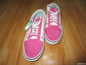 Tenisi originali dama, noi VANS COMFYCUSH OLD SKOOL, piele intoarsa,mar.39-ieftin - imagine 2